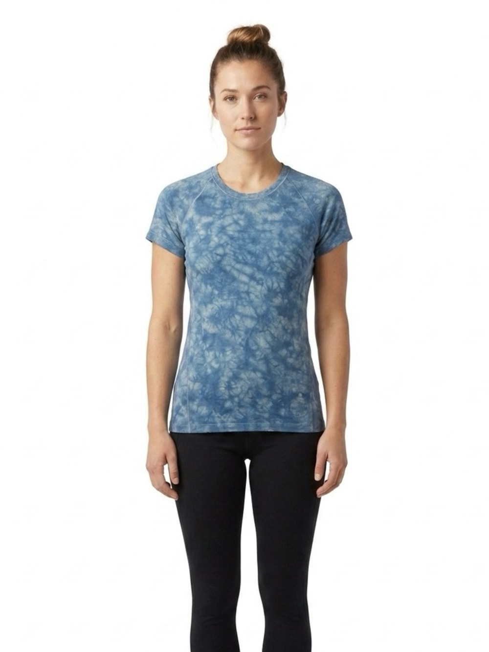 Women's Smartwool Merino 150 Plant-Based Dye Baselayer Short Sleeve Top Blue